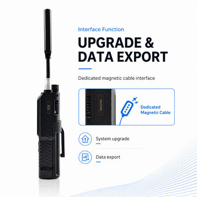 Máy dò tín hiệu FPV Drone cầm tay băng tần rộng 0MHz-8000MHz & Máy phân tích phổ, phát hiện drone cho hệ thống an ninh gia đình, máy dò tín hiệu RF
