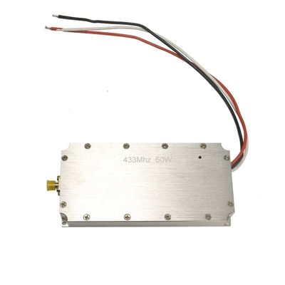 Mua 433mhz 50W Mô-đun khuếch đại điện RF di động tùy chỉnh với RS485 Truyền thông cho chống UAV sản xuất trực tuyến