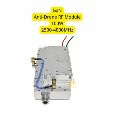 Mua Bộ khuếch đại công suất RF GaN 100W 2500-4000MHz cho Hệ thống Chống Máy bay không người lái sản xuất trực tuyến