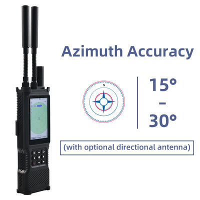 Mua Máy phát hiện máy bay không người lái nhỏ gọn cầm tay cung cấp rung động thời gian thực và cảnh báo âm thanh với hoạt động một tay dễ dàng và khả năng di chuyển Hệ thống phát hiện máy bay không người lái chống máy bay không người lái cho sử dụng đeo sản xuất trực tuyến