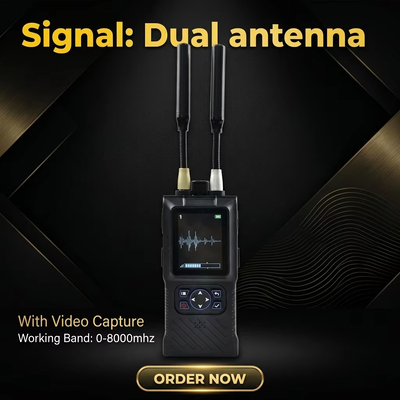 Mua Máy dò không người lái cầm tay 0-8000mhz Thiết bị di động để phát hiện máy bay không người lái trái phép Tăng cường phát hiện máy bay không người lái an ninh cho hệ thống chống máy bay không người lái sản xuất trực tuyến