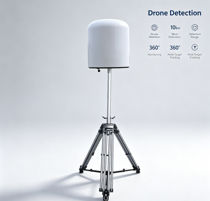 Mua Hệ thống phát hiện máy bay không người lái 10km tầm xa 100MHz 6GHz máy dò máy bay không người lái thụ động theo dõi đường bay theo thời gian thực, định vị điều khiển từ xa, hoạt động 7x24h, TDOA và tích hợp biện pháp đối phó sản xuất trực tuyến
