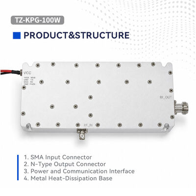 mua Mô-đun Truyền RF Bán Dẫn Hiệu Suất Cao Công Suất Đầu Ra 100W Dải Tần Rộng 300-2700MHz Giám Sát VSWR Thời Gian Thực Bảo Vệ Quá Nhiệt & ALC Cho Triển Khai Cố Định & Di Động sản xuất trực tuyến