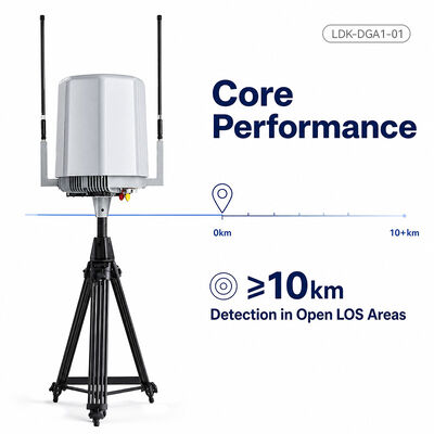 mua LDK-DGA1-01 Thiết bị phát hiện máy bay không người lái cố định 10KM 70 MHz-6GHz Thiết bị giám sát và định hướng UAV ở độ cao thấp ngoài trời sản xuất trực tuyến