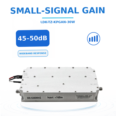 mua 30W 300-6300 MHz PA Moudles Tín hiệu chống không người lái Không dây & RF hiệu quả cho hệ thống FPV UAV sản xuất trực tuyến
