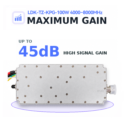 mua Mô-đun khuếch đại RF GaN vi sóng 4000‑8000 MHz 100W Bộ nguồn RF gắn trục vít bằng kim loại TTSK‑TZ‑KPG‑100W cho hệ thống RF sản xuất trực tuyến