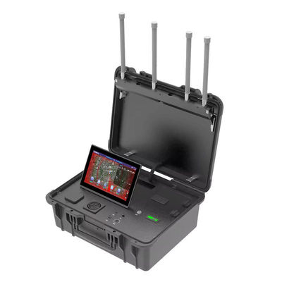 IP65 Waterproof Portable Drone Detector Briefcase Style Uav Detection Equipment