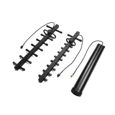 2400-2500MHz Anti FPV Device High Gain Yagi Antenna Aluminum Vertical Polarization