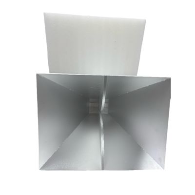 High-Gain 18dBi Horn Antenna with 50dB Cross Pol. Isolation and 29-17° H-Plane Beamwidth for UAV Detection and Radar