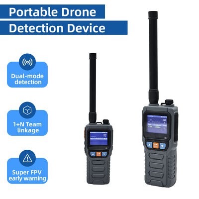 Máy phát hiện máy bay không người lái cầm tay có thiết bị điều phối báo động đồng hồ cổ tay Hệ thống chống máy bay không người lái để phát hiện UAV